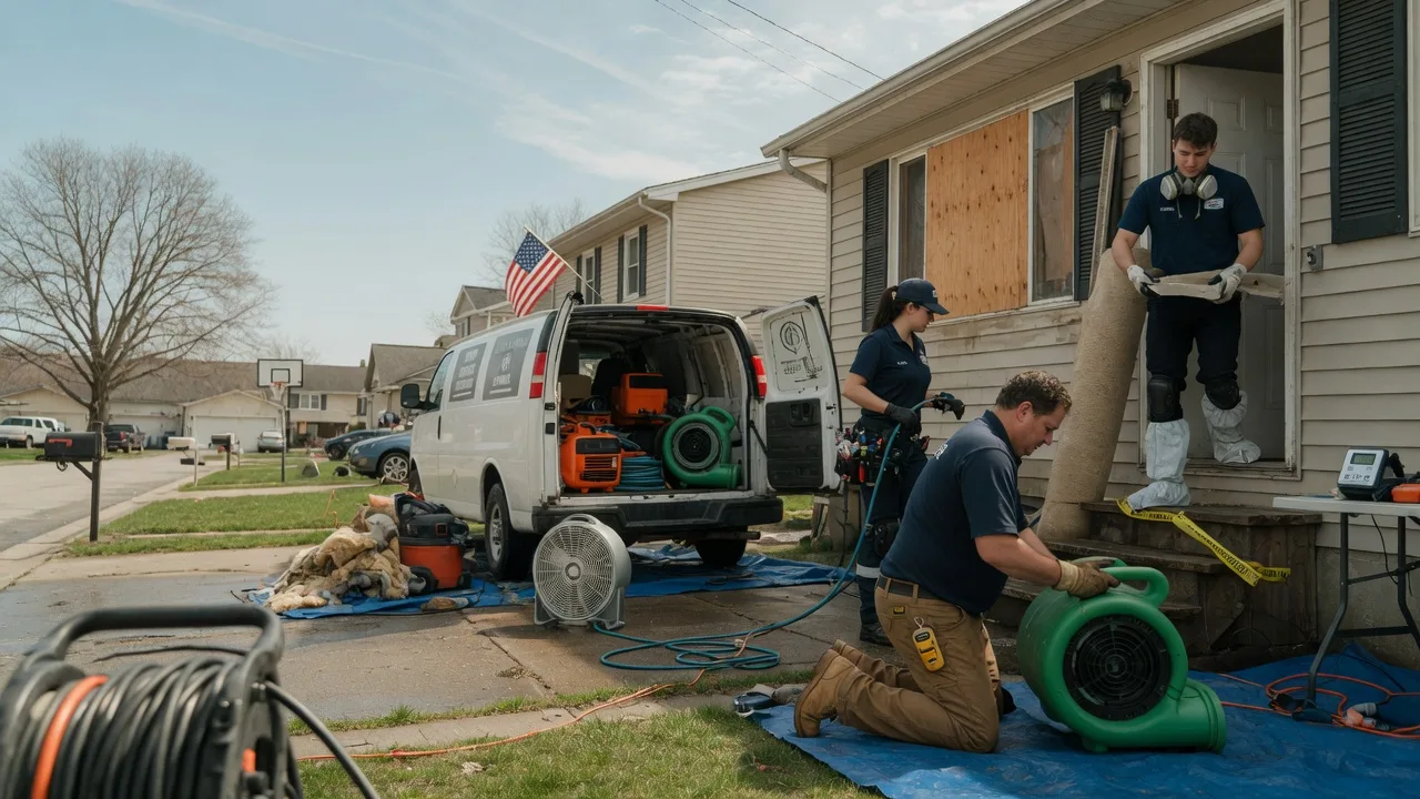 Water Damage Restoration in Brookfield, WI near me